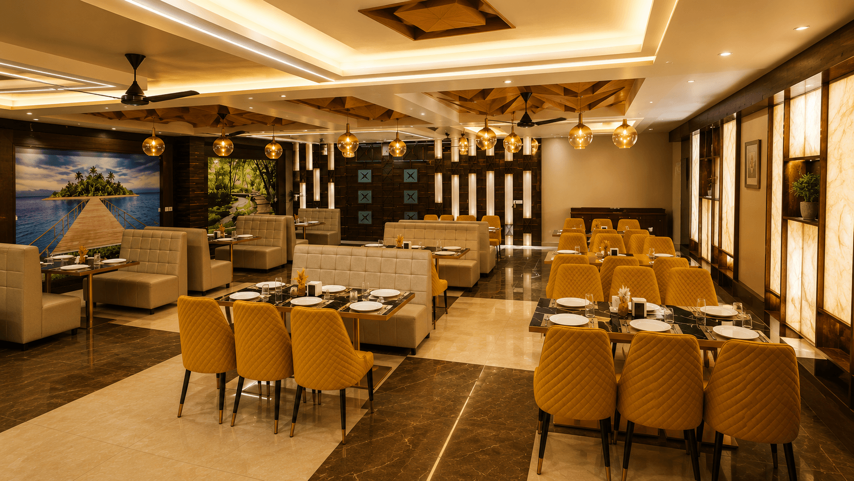 Dining experience at Curry Mantra