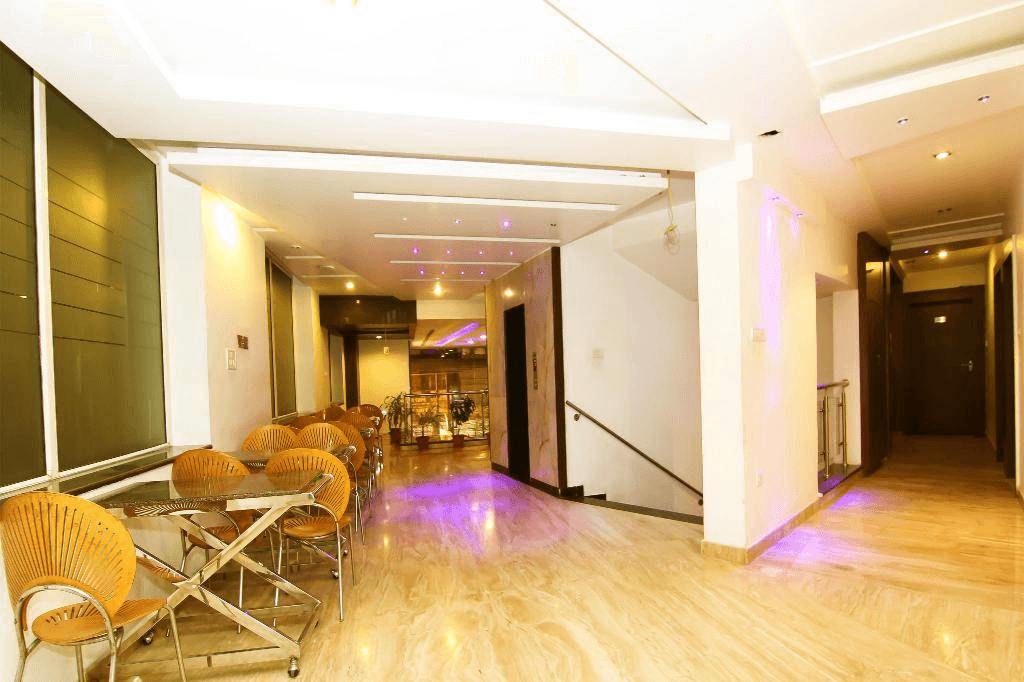Hotel Surya International Lucknow lobby